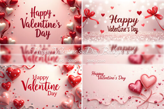 Happy Valentine’s Day Background