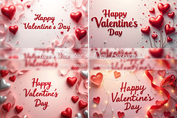 Happy Valentine’s Day Background