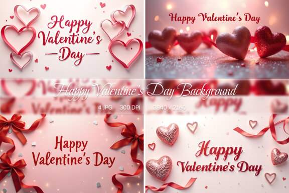 Happy Valentine’s Day Background