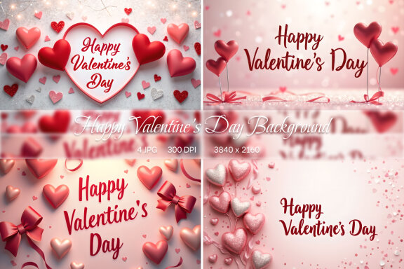 Happy Valentine’s Day Background