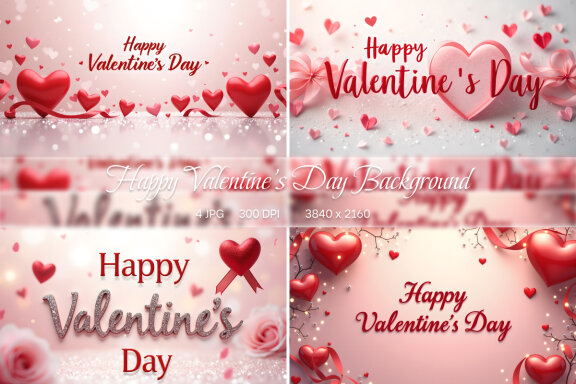 Happy Valentine’s Day Background