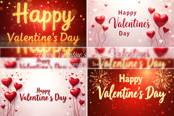 Happy Valentine’s Day Background