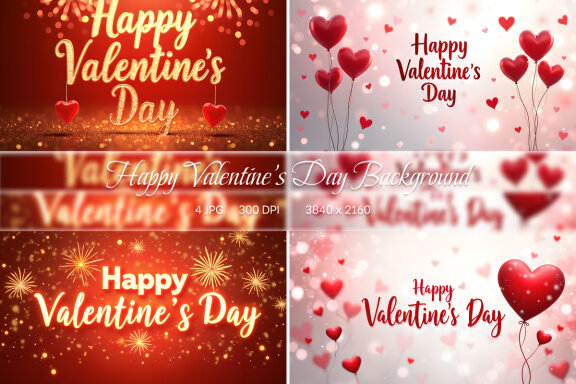 Happy Valentine’s Day Background