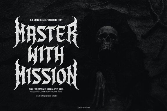 Virgil Creature | Death Metal Font