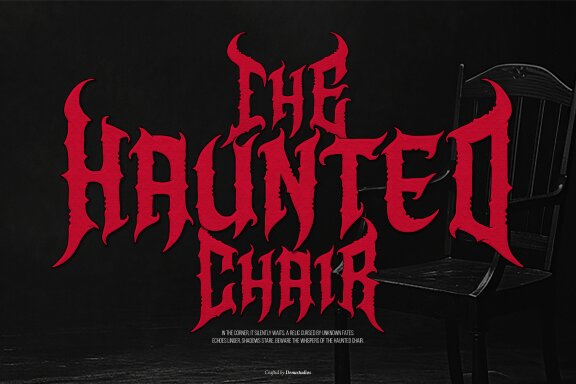 Virgil Creature | Death Metal Font