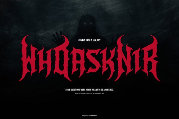 Virgil Creature | Death Metal Font