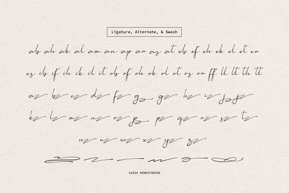 Aesallyn | Classic Signature Font