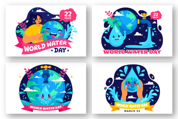 12 World Water Day Illustration