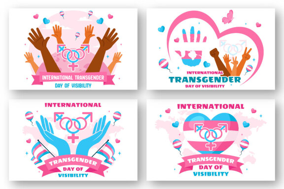 12 International Transgender Day of Visibility Illustration
