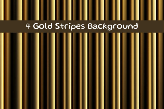 Gold stripes background