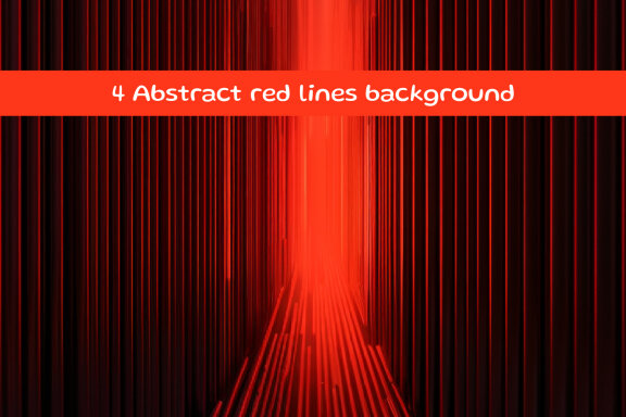 Abstract red lines background