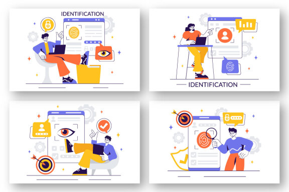 12 Identity Document Illustration