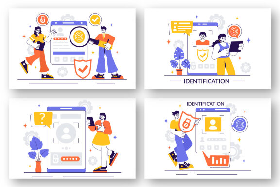 12 Identity Document Illustration