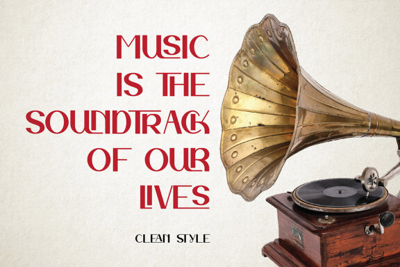 Retro Sound Ligature Label Font