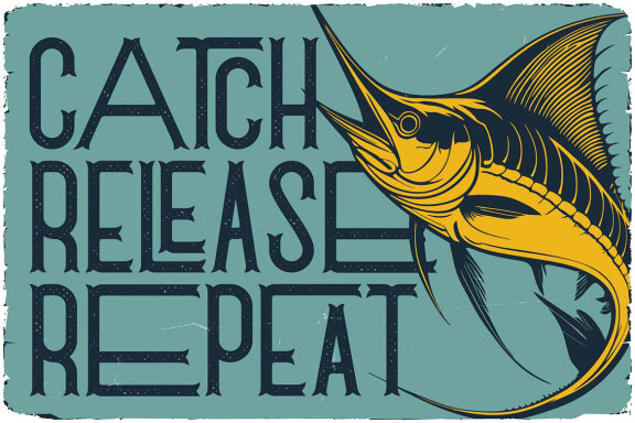 Weird Fish Vintage Label Font