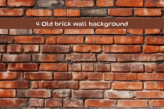 Old brick wall background 