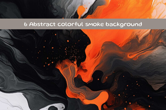 Abstract colorful smoke background