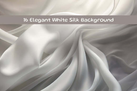 Elegant white silk background