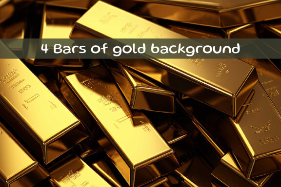 Bars of gold background
