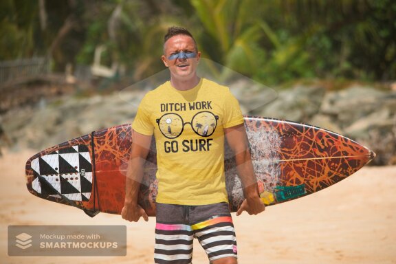 Summer SVG Silhouette Design Surfing | Camp Quote Tshirt PNG