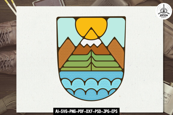 Camping Adventure Logo Graphics SVG Outdoor Sublimation PNG