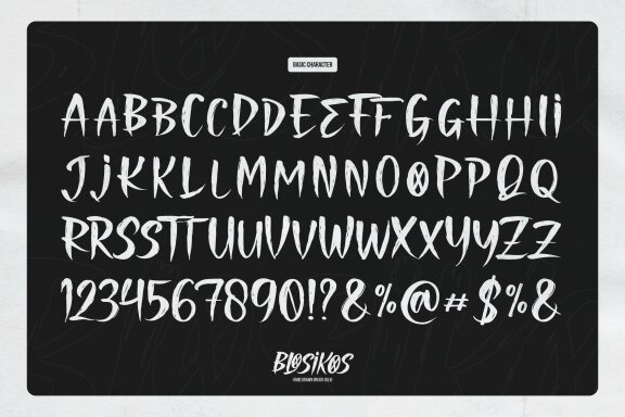 Blosikos | Hand Drawn Brush