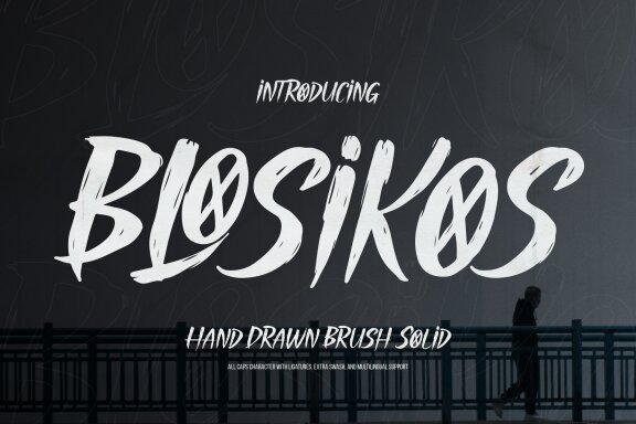 Blosikos | Hand Drawn Brush