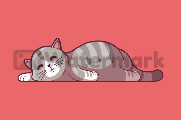 Lazy Cat!