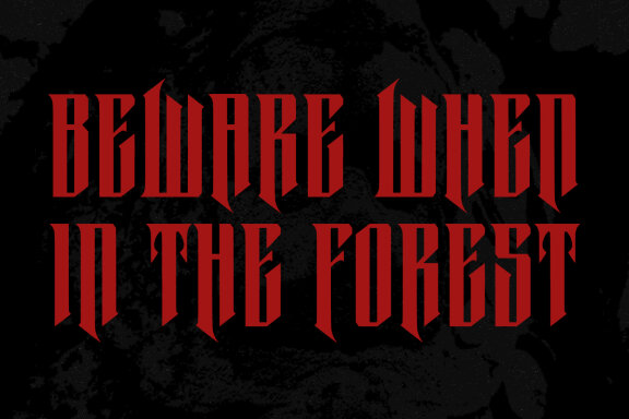 Laruz Lomer Blackletter Display Font