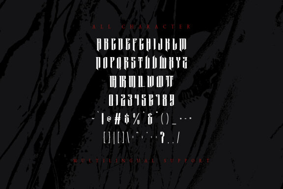 Laruz Lomer Blackletter Display Font
