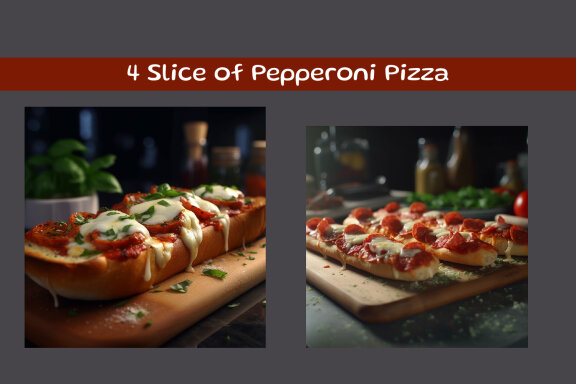 Slice of pepperoni pizza