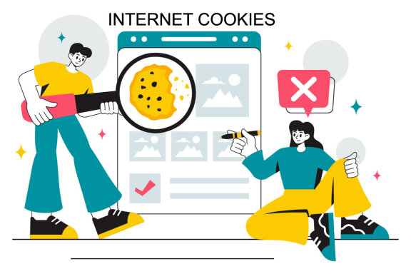 10 Internet Cookies Technology Illustration