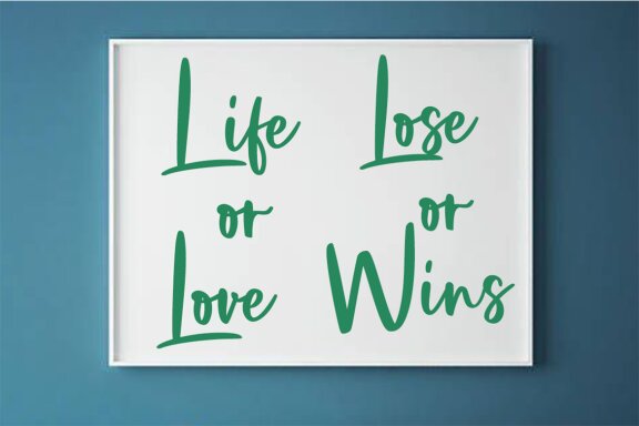 Bring love font