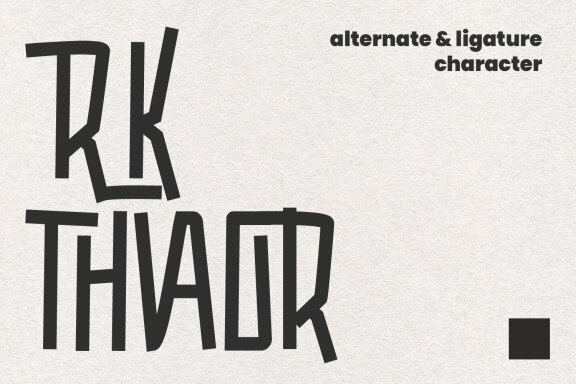 Korvath Sneils Display Font