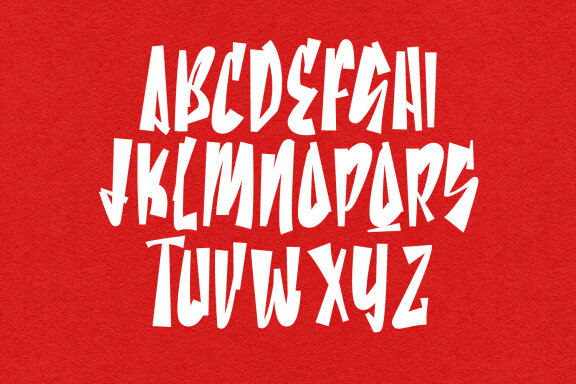 Mishab Oketer Graffity Display Font