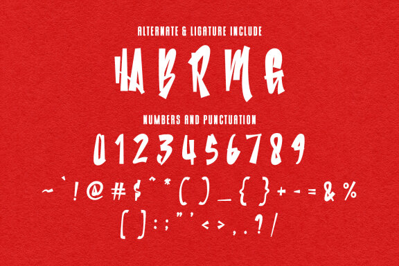 Mishab Oketer Graffity Display Font