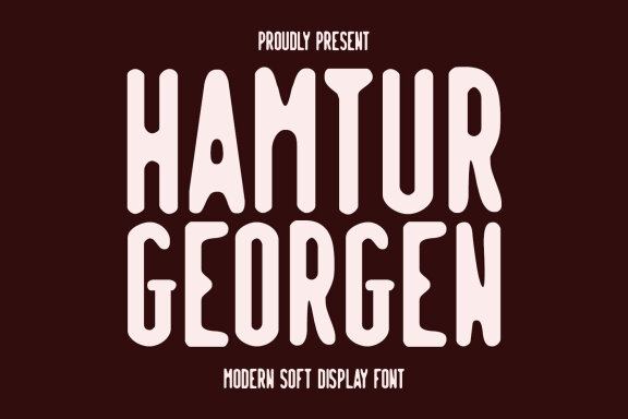 Hamtur Georgen Display Font
