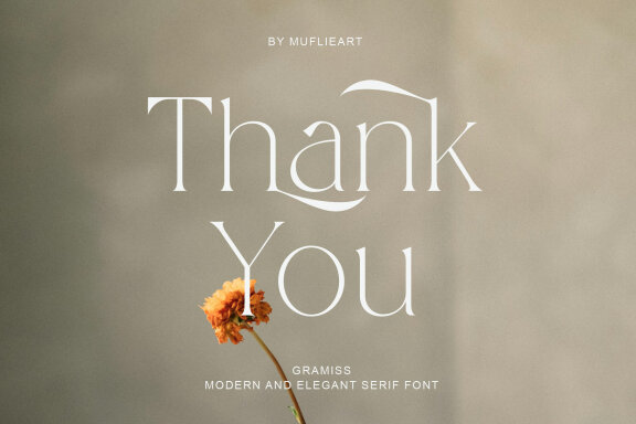 Gramiss Modern And Elegant Serif Font