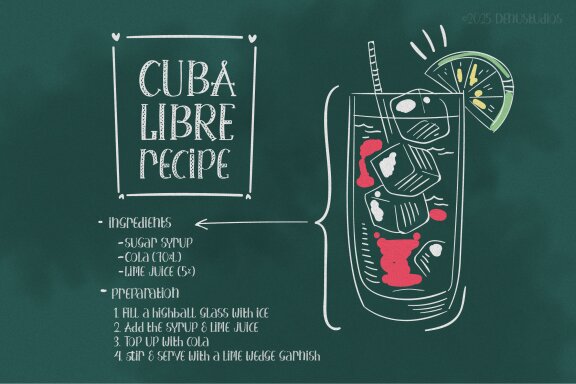 Kanvase Chalks | Handwritten Typeface