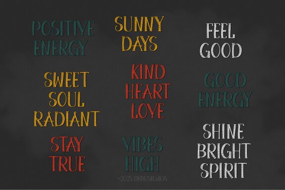 Kanvase Chalks | Handwritten Typeface