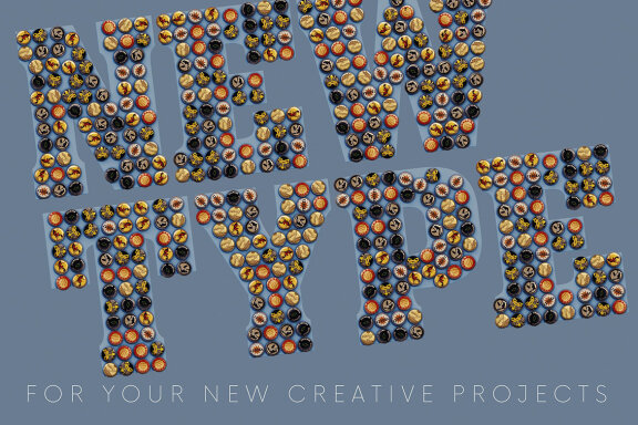 Beer Cap FREE Alphabet & Color Font