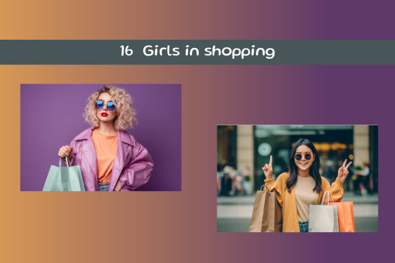 Shopping time Ai image