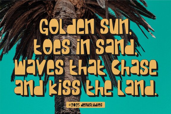 Jerycho Chesiko | Playful Font