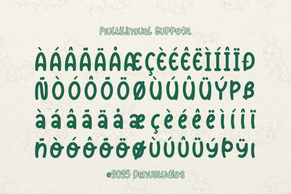 Komachi Wiggler | Cute Playful Font