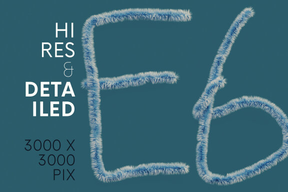 Christmas Deco Free PNG Alphabet