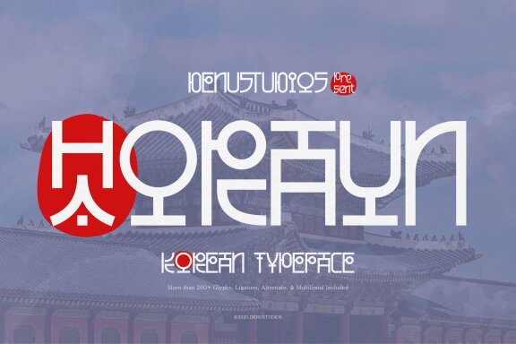 Haoraun | Korean Typeface