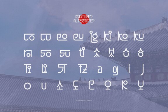 Haoraun | Korean Typeface