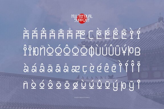 Haoraun | Korean Typeface