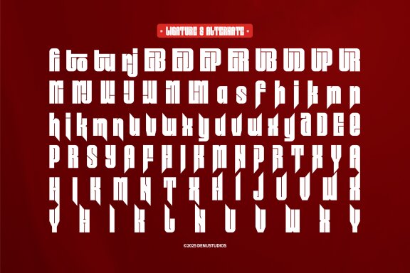 Raedmis | Bold Condensed Sans Serif