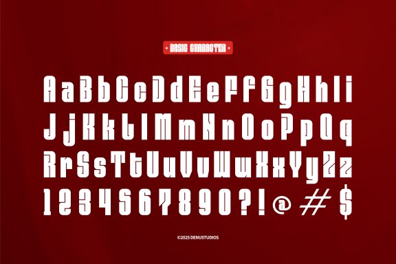Raedmis | Bold Condensed Sans Serif